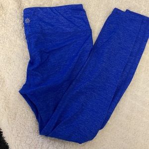 Athleta royal blue leggings. Size medium